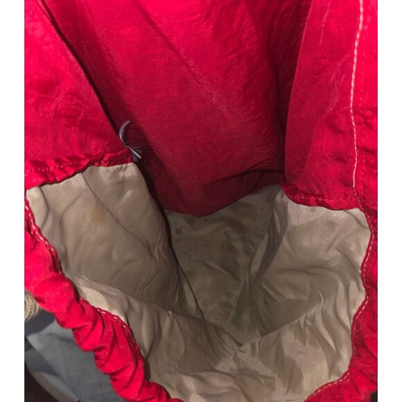 KIPLING Red Backpack with Drawstring NO MONKEY - Picture 9 of 10